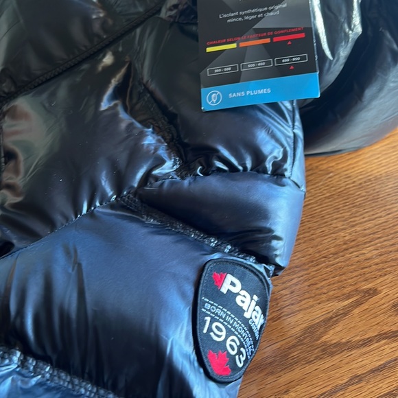 NEW🇨🇦🖤PAJAR Canada Women's Graphite Puffer Jacket NEVIS size L - Picture 12 of 15